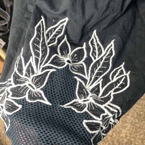 Free People Black Embroidered Dress - Picture 6 of 9